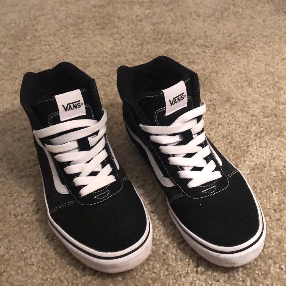 Black Hi-Top Vans